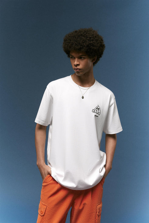 Little Dog Cotton Short Sleeve T-Shirt